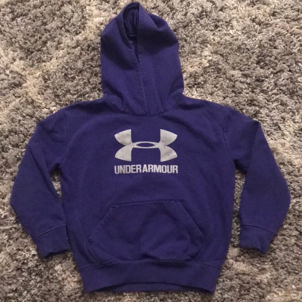 Under Armour hoodie purple sz YSm